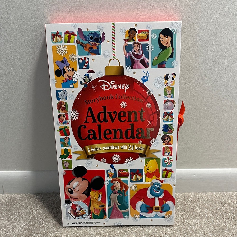 Disney Advent Calendar with Colorful Characters